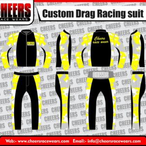 Pro Drag Racing Leather Suit #02