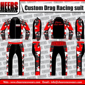 Pro Drag Racing Leather Suit #03