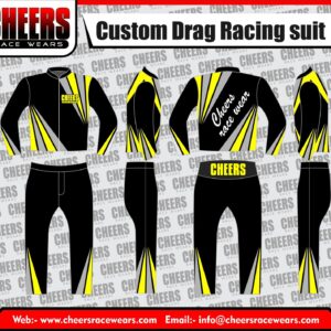 Pro Drag Racing Leather Suit #04