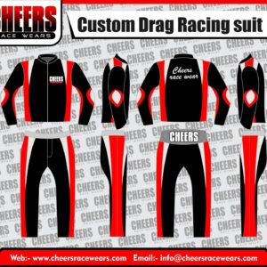 Pro Drag Racing Leather Suit #05