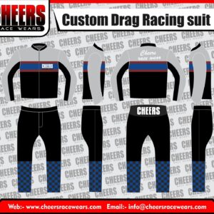 Pro Drag Racing Leather Suit #10